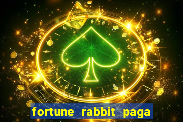 fortune rabbit paga mesmo Informational